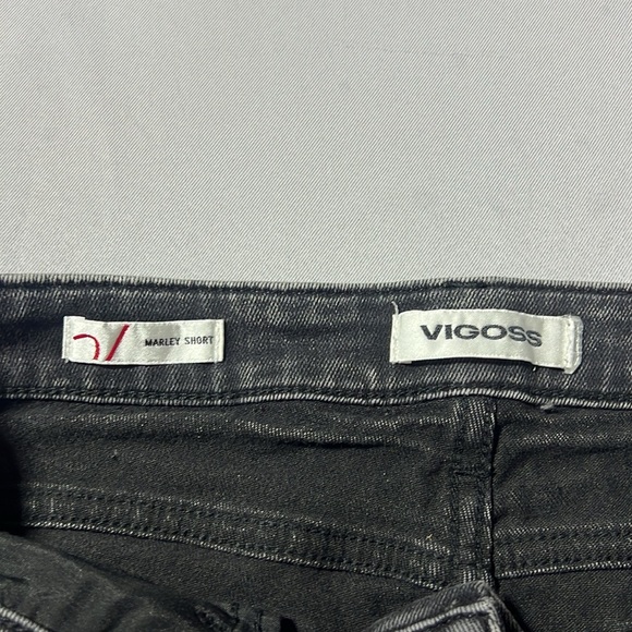 Vigoss black denim shorts - Picture 2 of 8